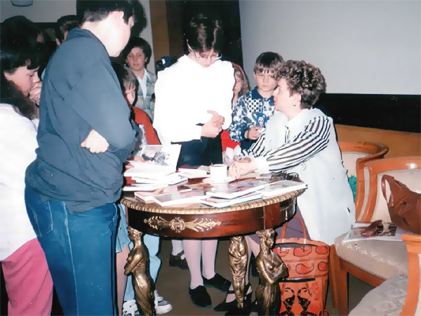 Setkání s dětskými autoty v Kroměříži 22. 5. 1998